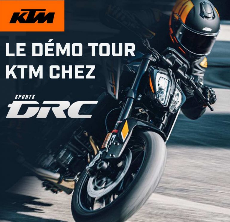 Le démo Tour KTM Ride Orange 2023 à Alma!